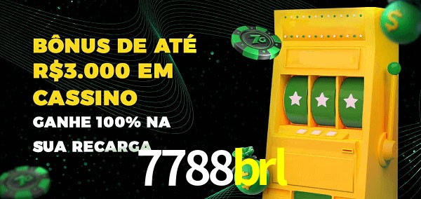 7788brl melhor bônus de depósito